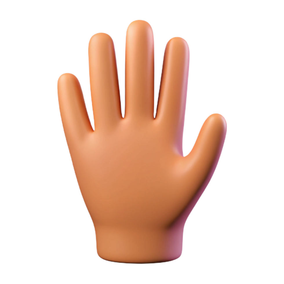 unparalleled gothic Silhouette of a hand. Flat color, clean lines, single-weight stroke with Scalable Design. crisp png