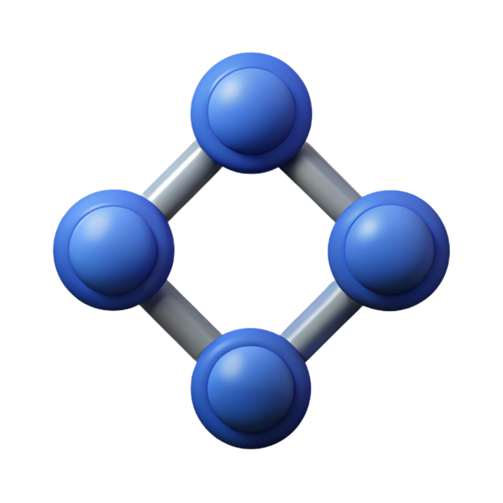 alluring sought-after Symmetrical logo with three interconnected dots. Flat color, single-weight stroke with Scalable Design. png