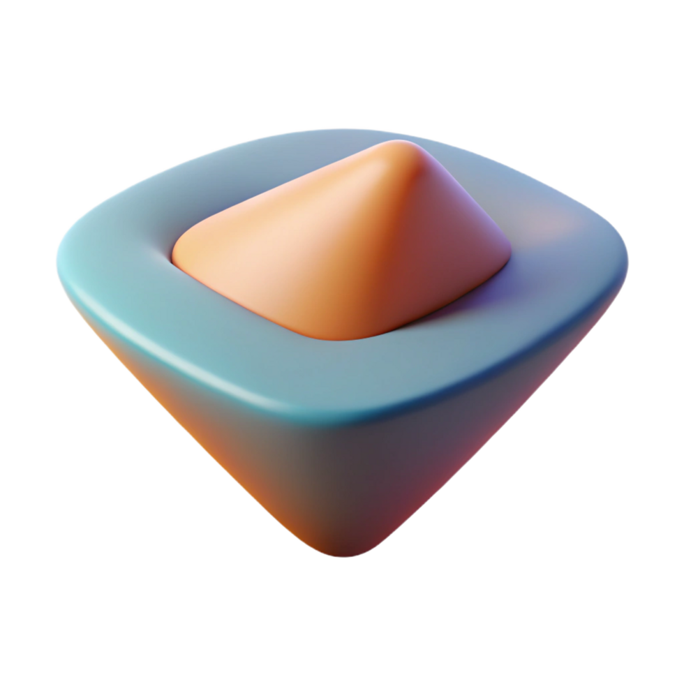 wonderful peaceful rustic Abstract art with a single, bold line. Clean lines, minimal design with Scalable Design. flawless png