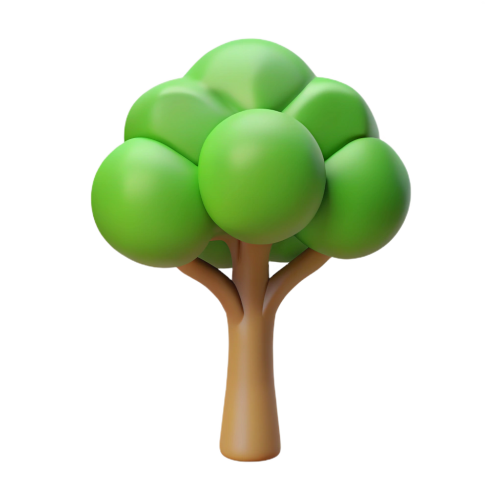 mesmerizing joyful artistic Minimal silhouette of a tree. Crisp edges, flat color with Scalable Design. handcrafted png