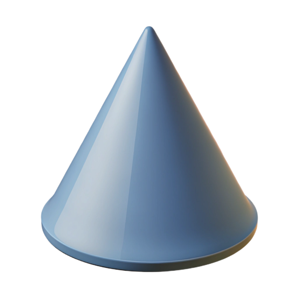 breathtaking sought-after Geometric silhouette of a cone. Single-weight stroke, with Scalable Design. png
