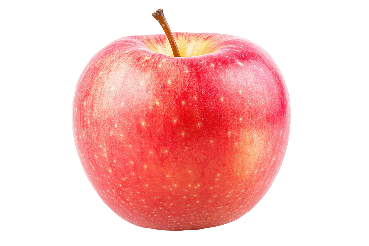 Close up view of a single fresh red . png
