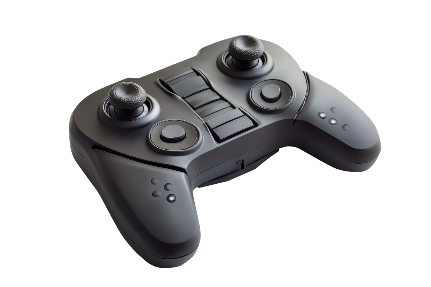 Close up view of a modern controller png