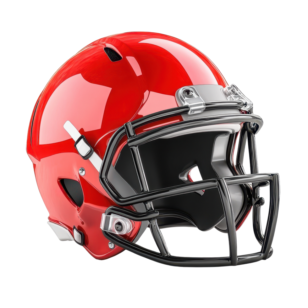 american football helmet on a transparent background png