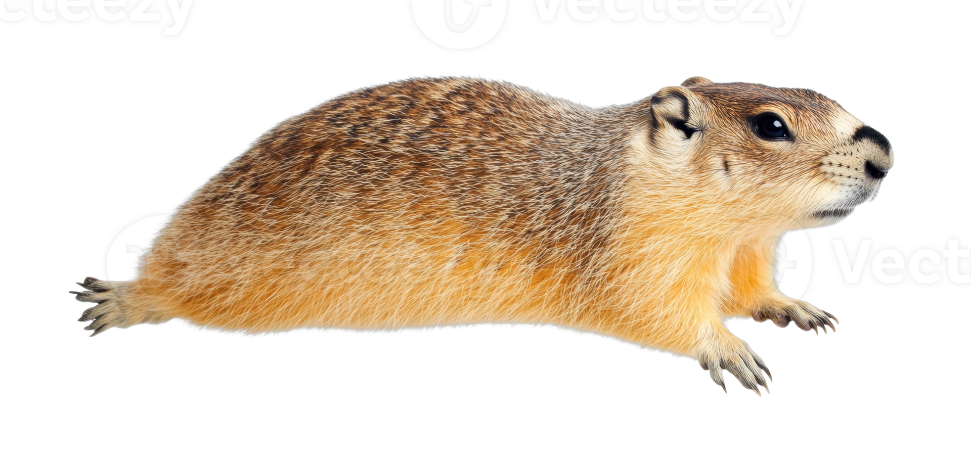 Close-up of a lifelike squirrel with detailed fur texture png