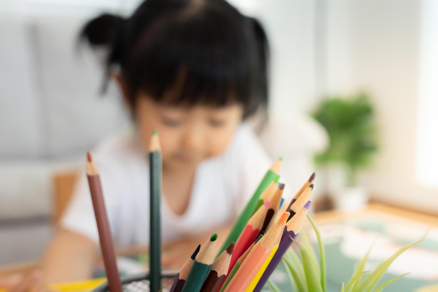 children playing learning paint on paper Activity, development, IQ, EQ, meditation, brain, muscles, essential skills, family having fun spending time together. Holiday photo