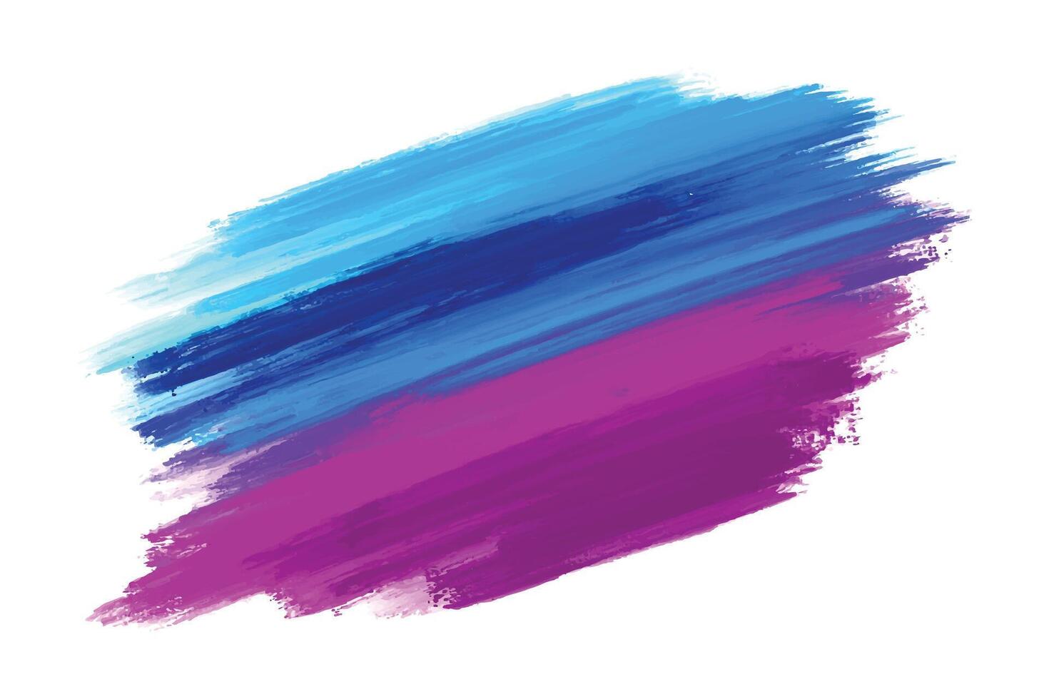 Elegant colorful brush stroke watercolor vector