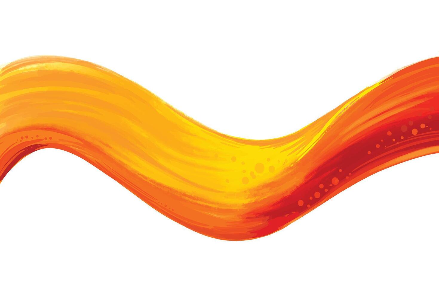 Dynamic colorful wave flowing background design vector