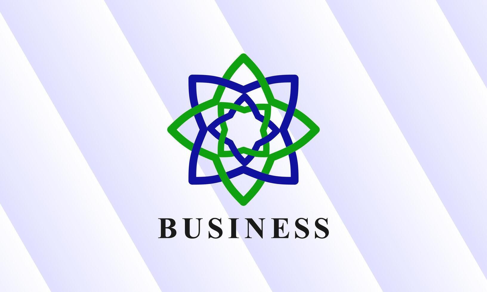 Minimalist Flower Design Logo Template vector