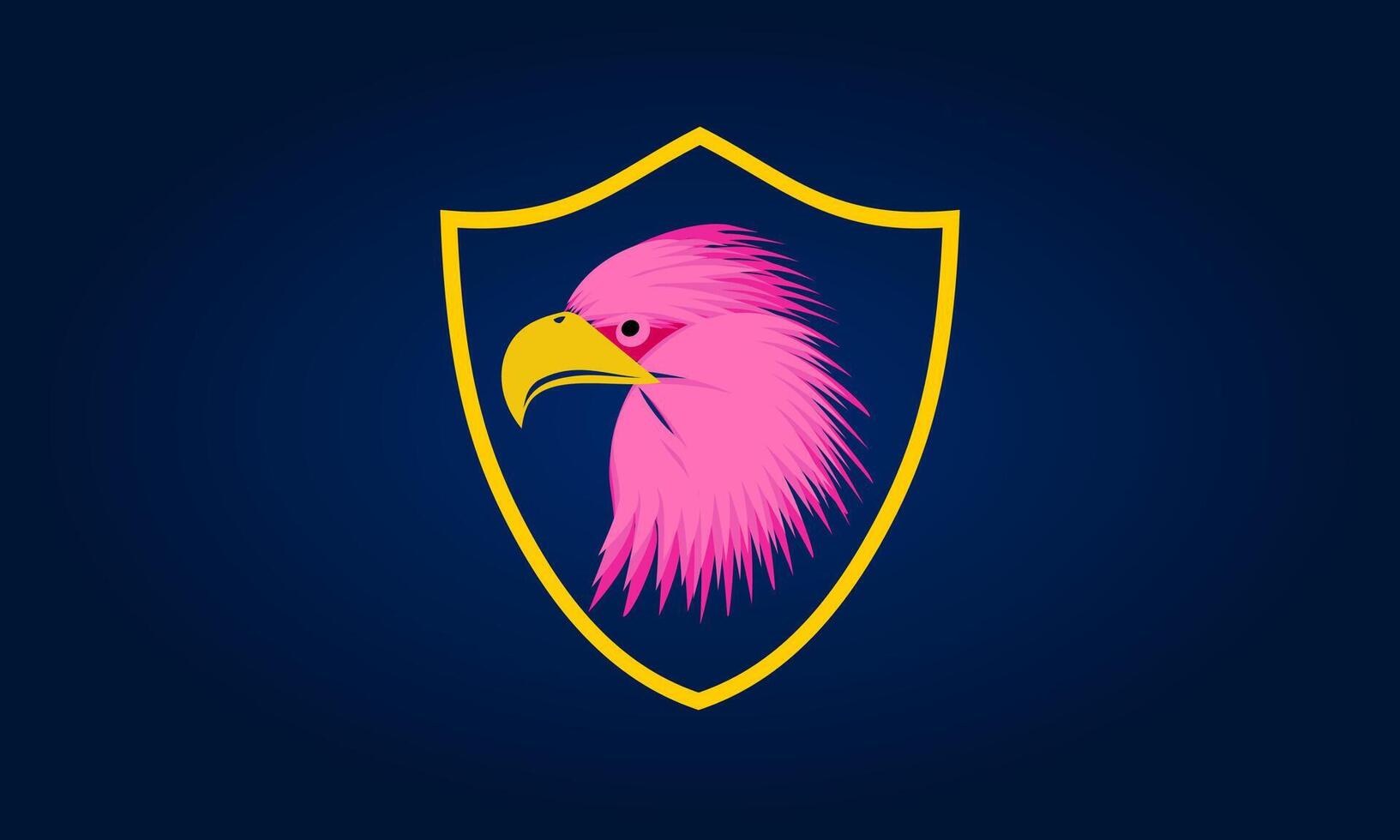 Custom Design Eagle Logo Template vector