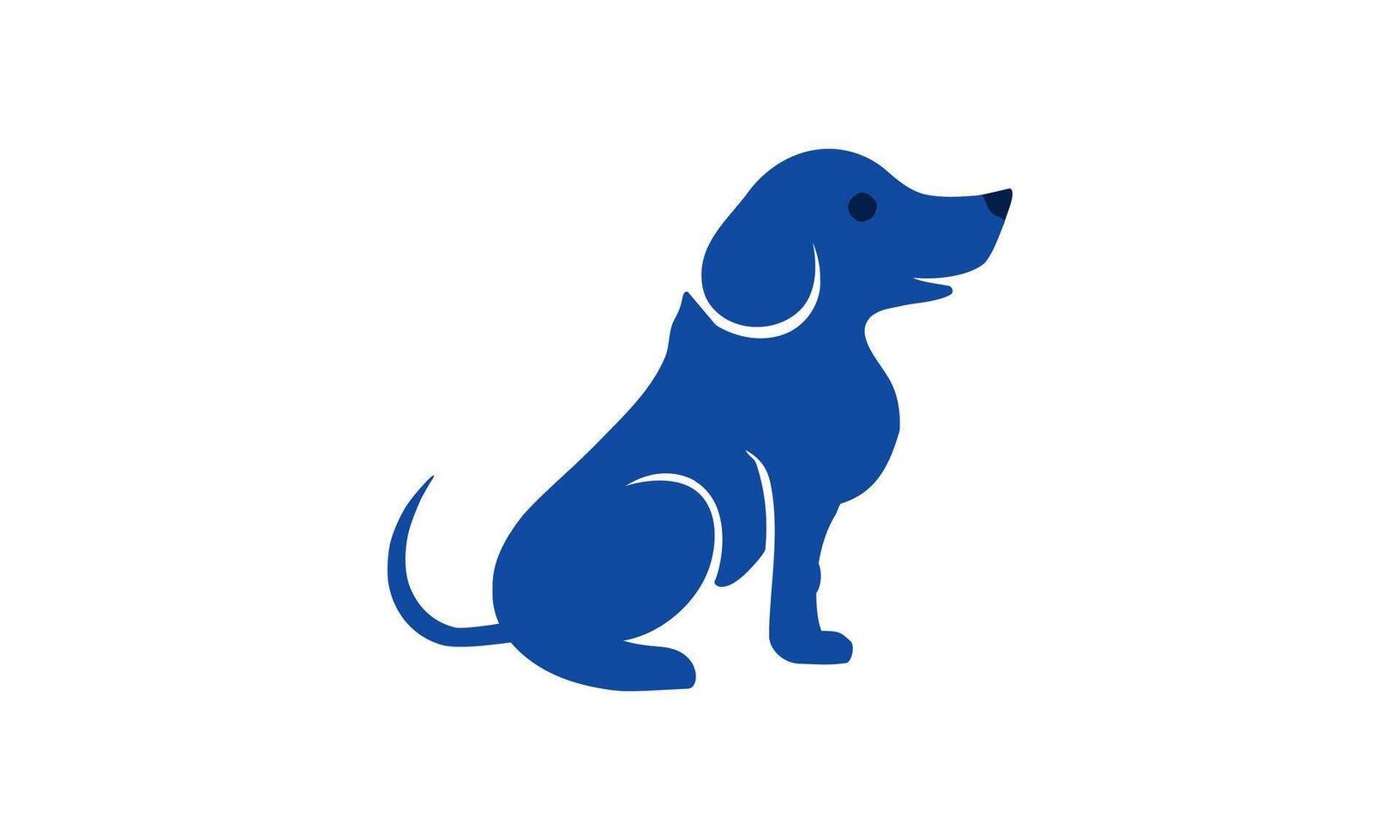 Creative Puppy Logo Design Template vector