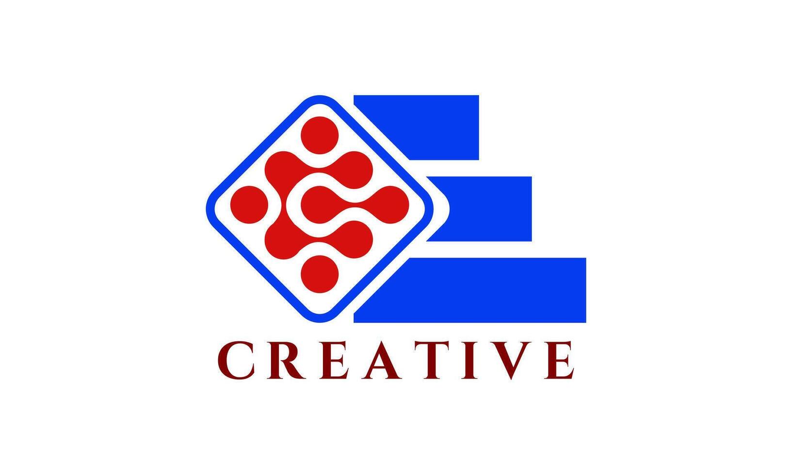 Creative Abstract Logo Design Template vector
