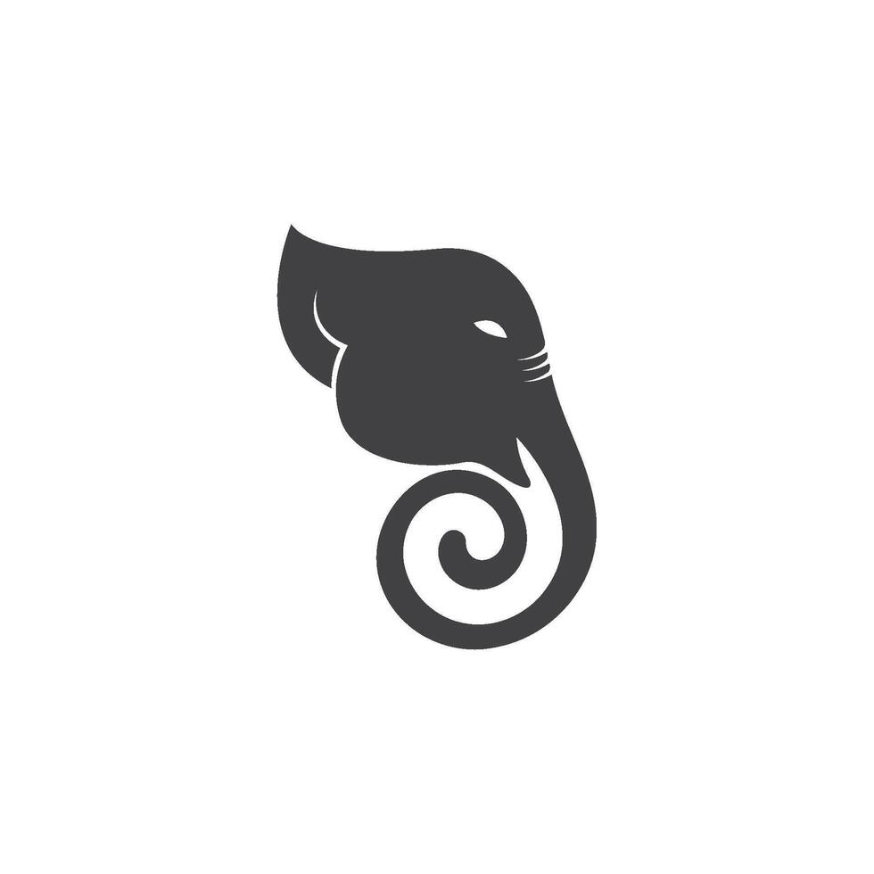 elephant logo icon illustration element vector