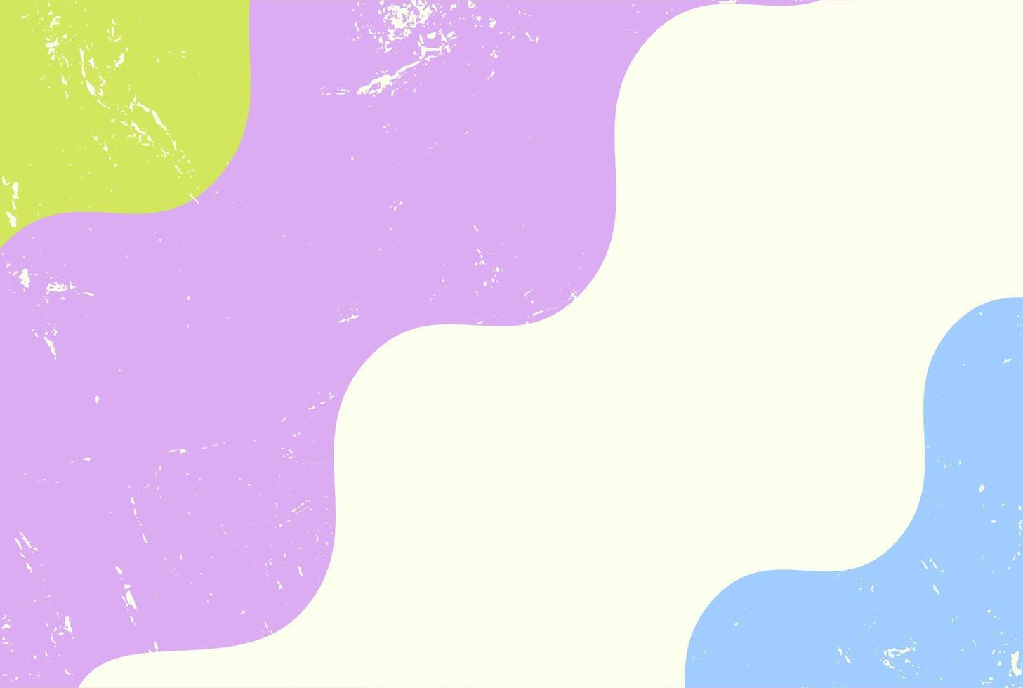 Abstract Pastel Wave Composition vector
