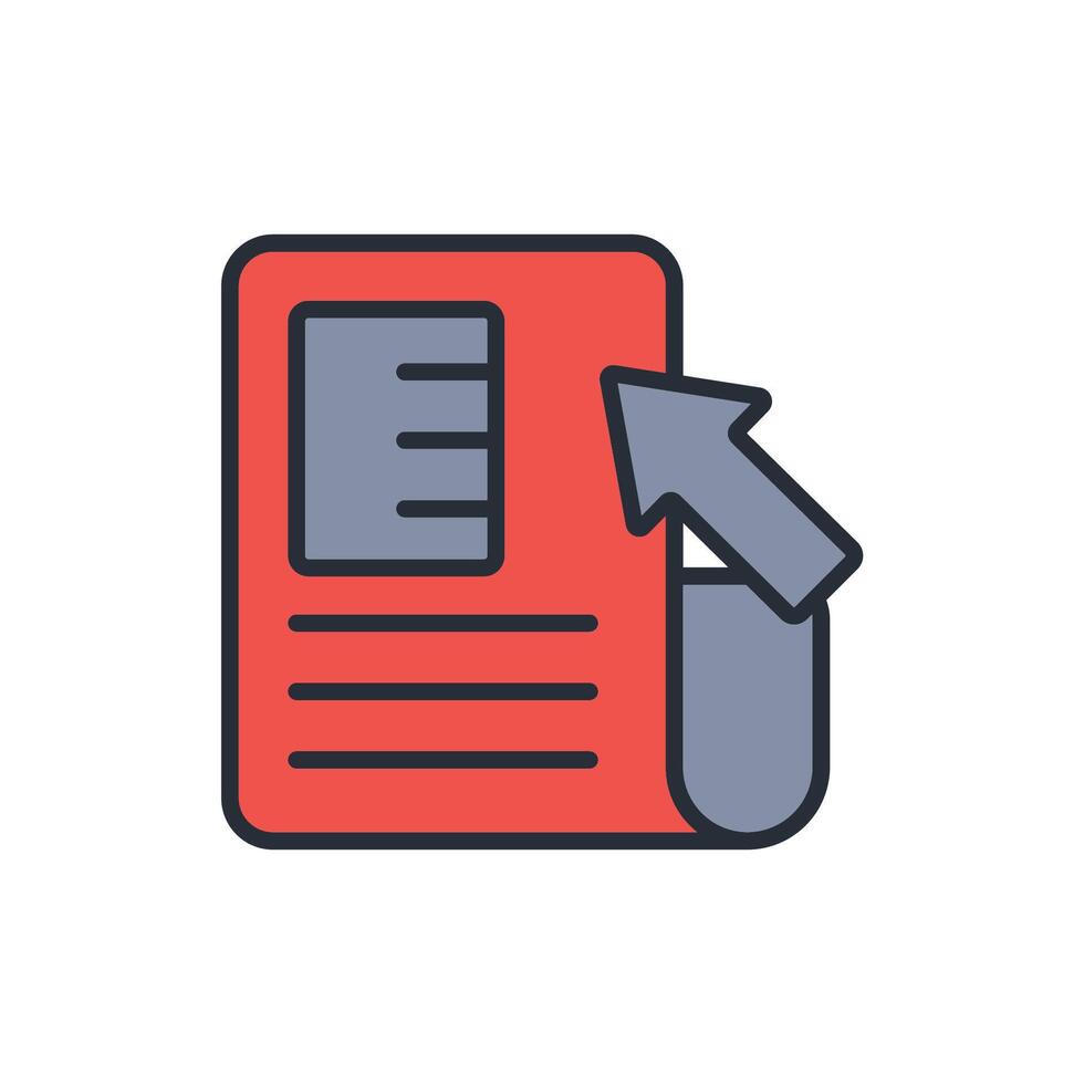 headline icon colours life style vector