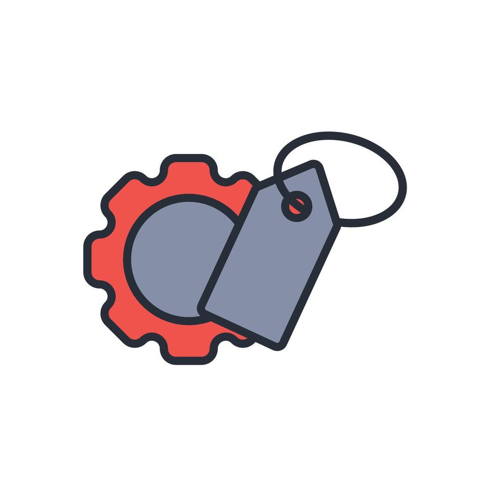 new icon colours life style vector
