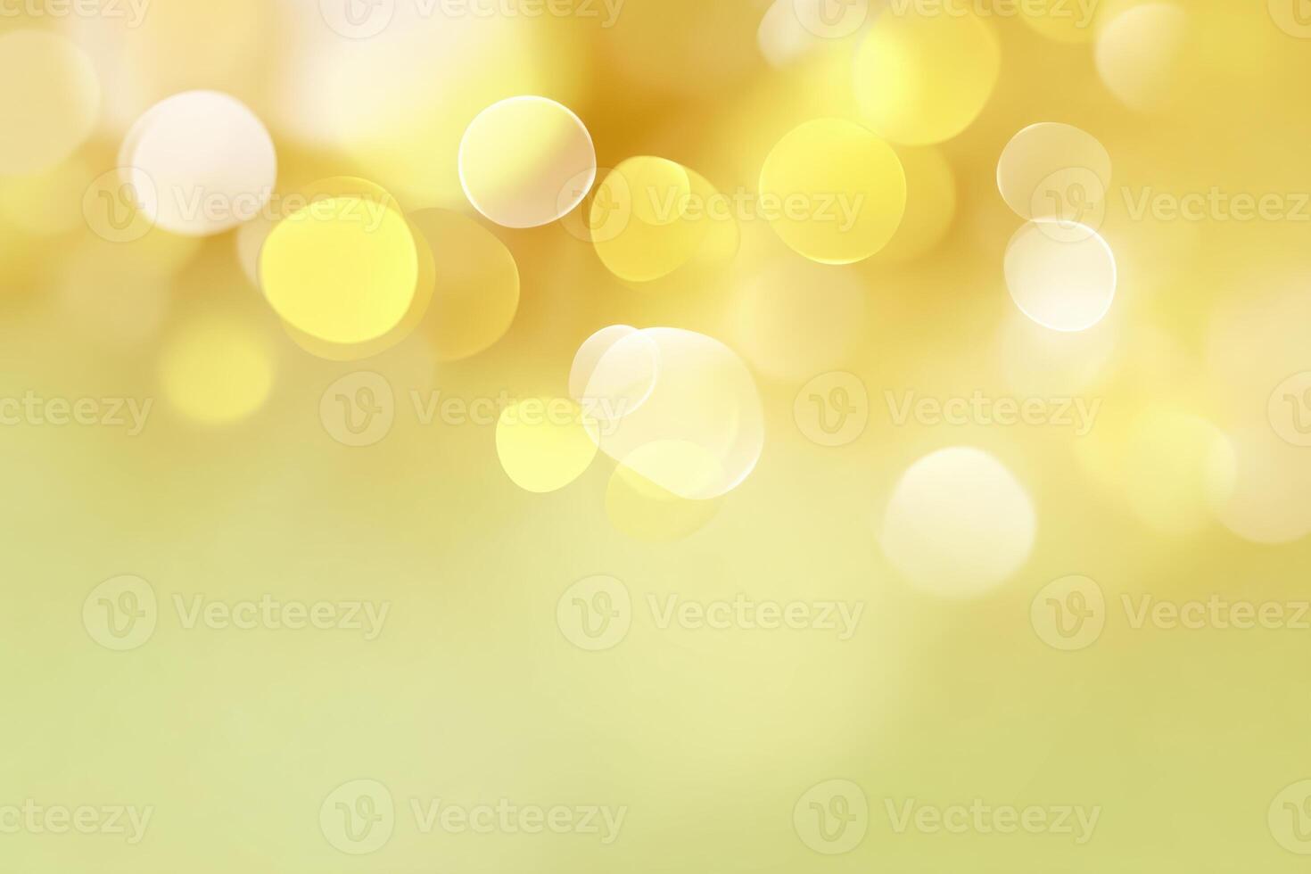 Soft golden bokeh background with blurred circular lights creating a dreamy atmosphere for artistic designs and creative projects enhancing visual appeal and warmth photo