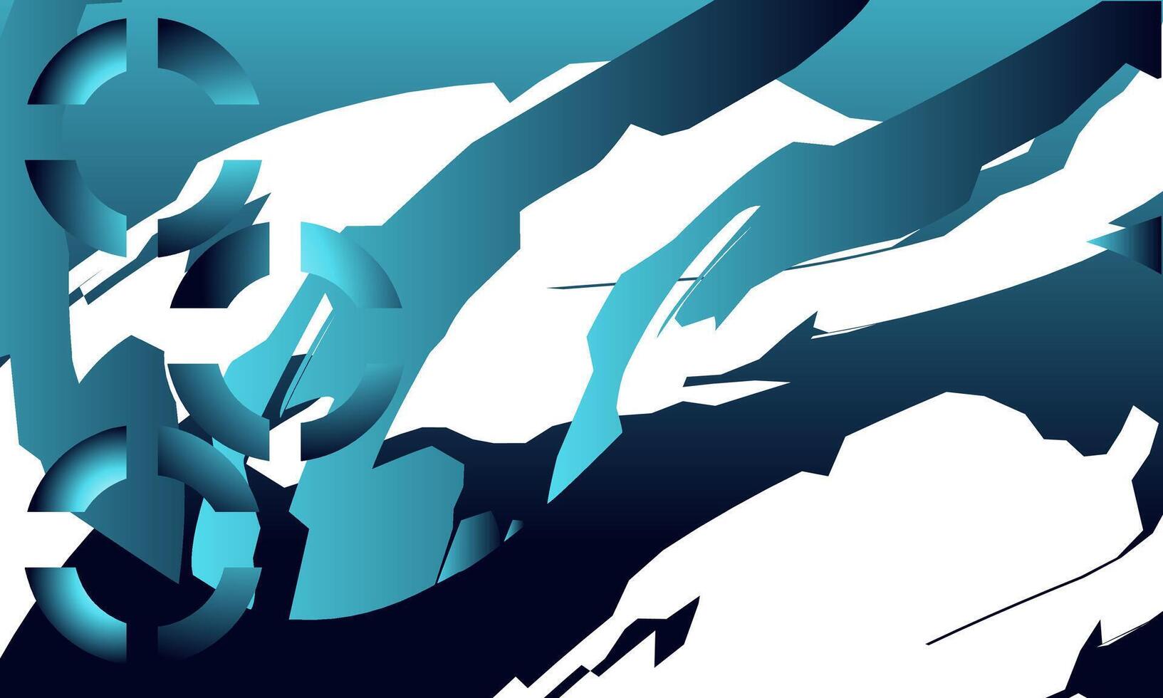 abstract blue background art vector