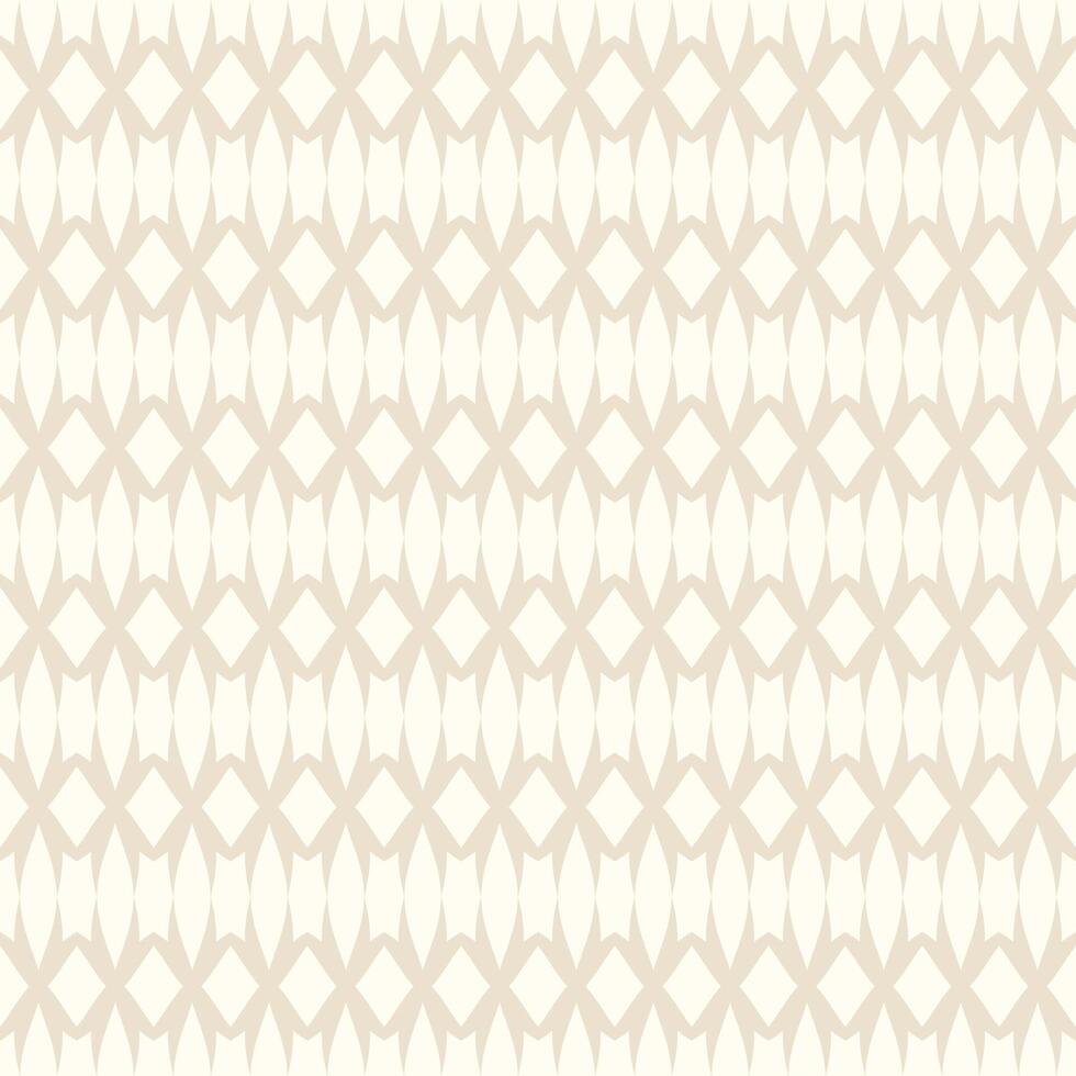 seamless pattern with rhombus and diamond shapes. Subtle beige geometric backdrop for wallpapers, textiles, digital backgrounds vector