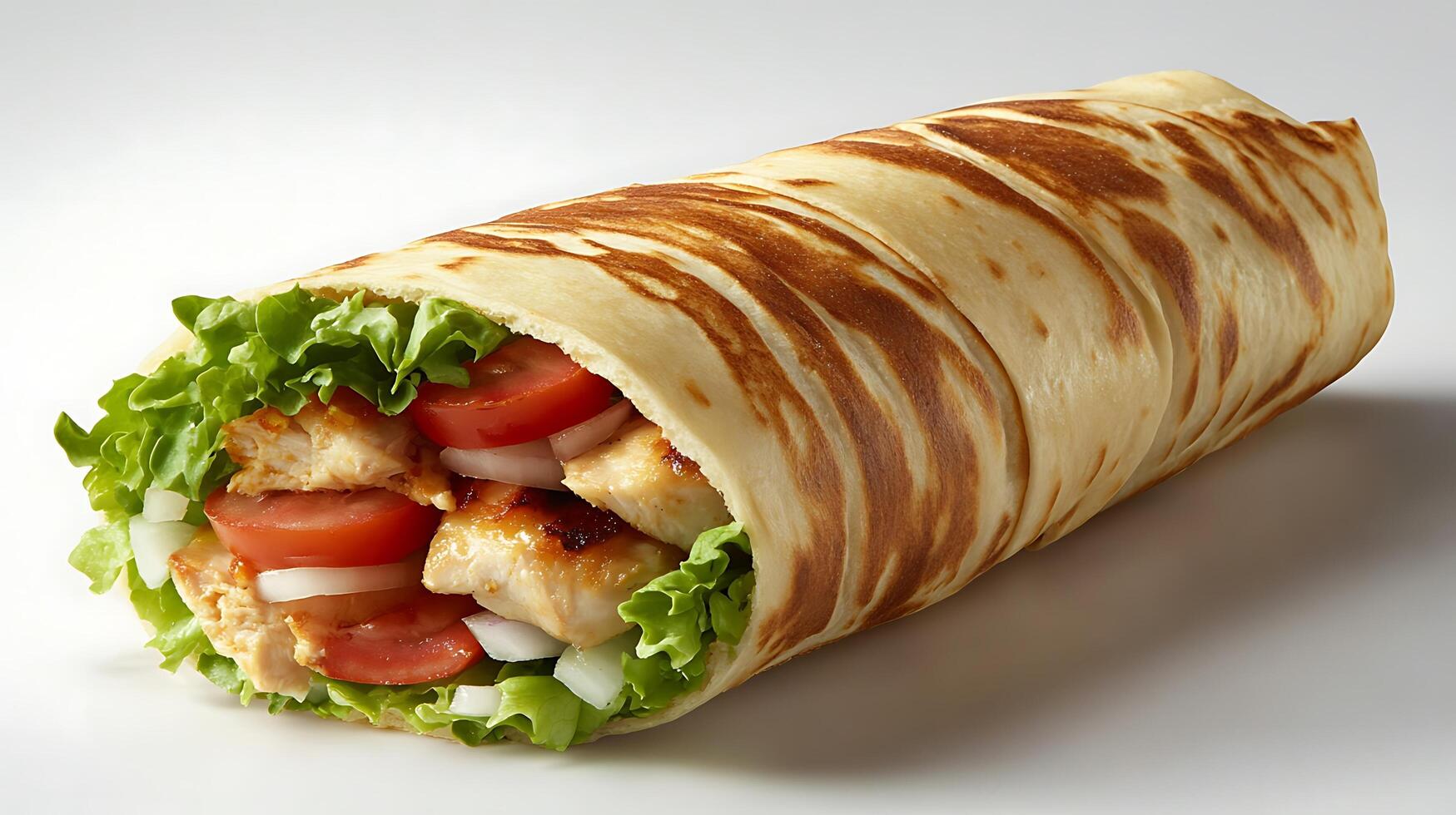 Photo of Chicken Shawarma Roll, Food Image