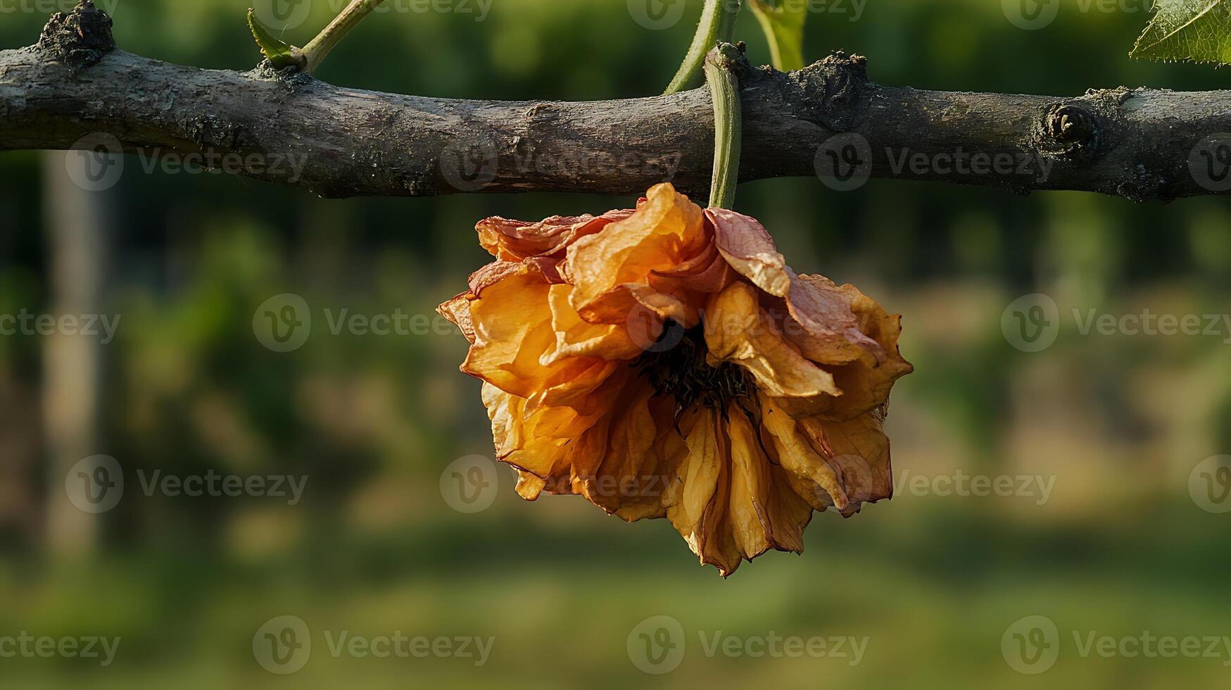 A flower hanging from a tree branch, image of flower, flower wallpaper photo