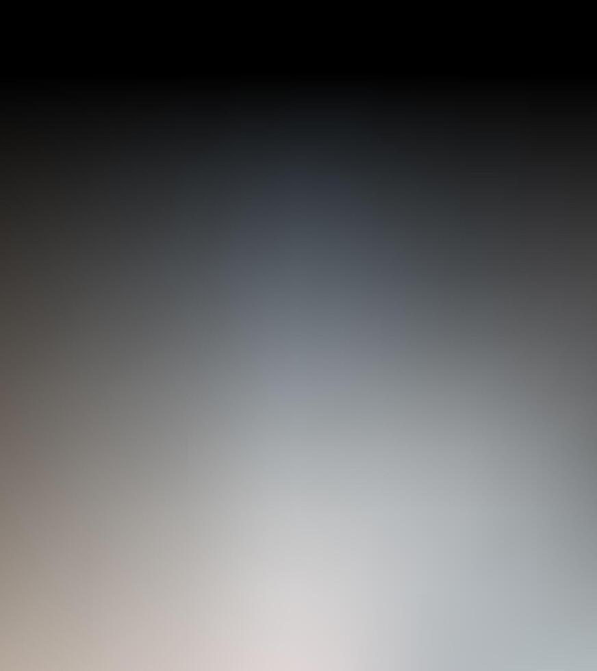Gold and white gradient color blur effect black abstract background. Wallpaper design vector