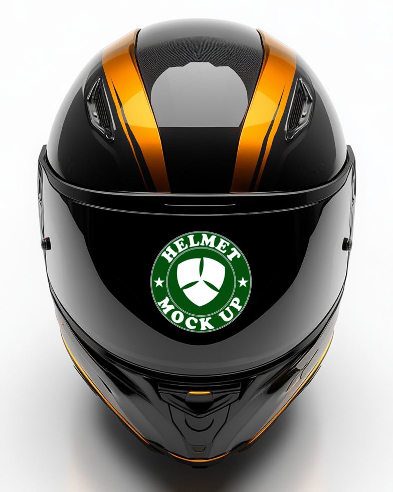 Helmet mock up studio scene with helmet mock up style for helmet mock up enthusiasts psd