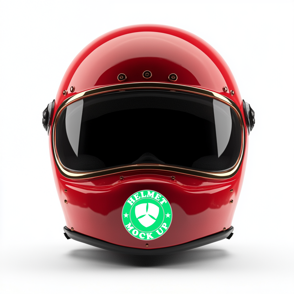 Creative helmet mock up for helmet mock up projects with helmet mock up sports concepts psd