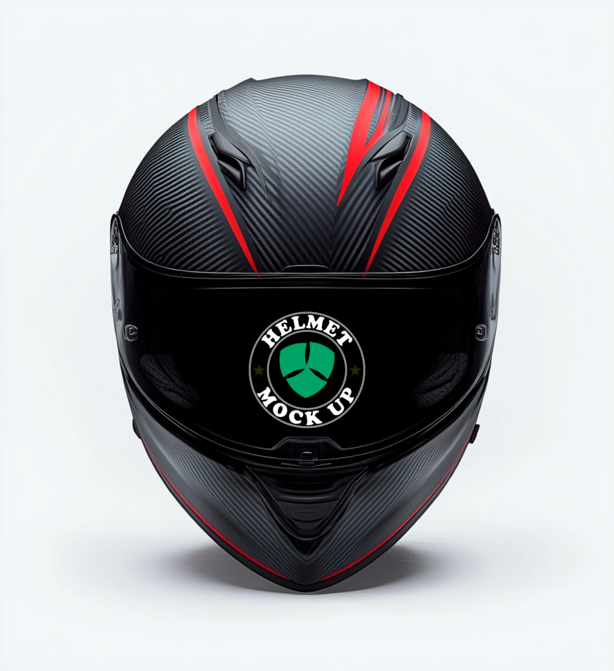 Sports helmet mock up built for helmet mock up display and helmet mock up graphics psd