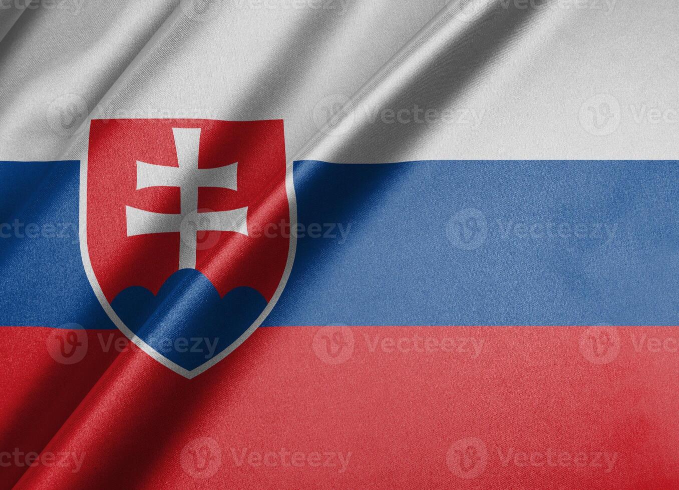 National flag of Slovakia High resolution photo