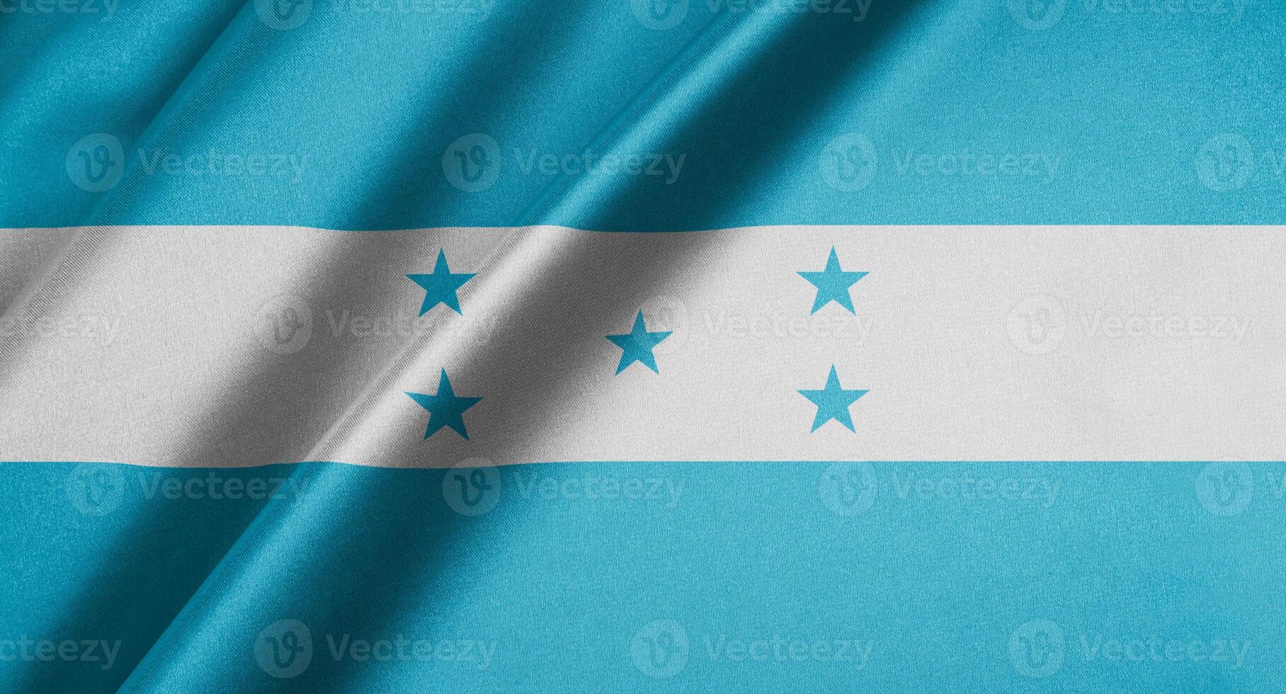 National flag of Honduras High resolution photo