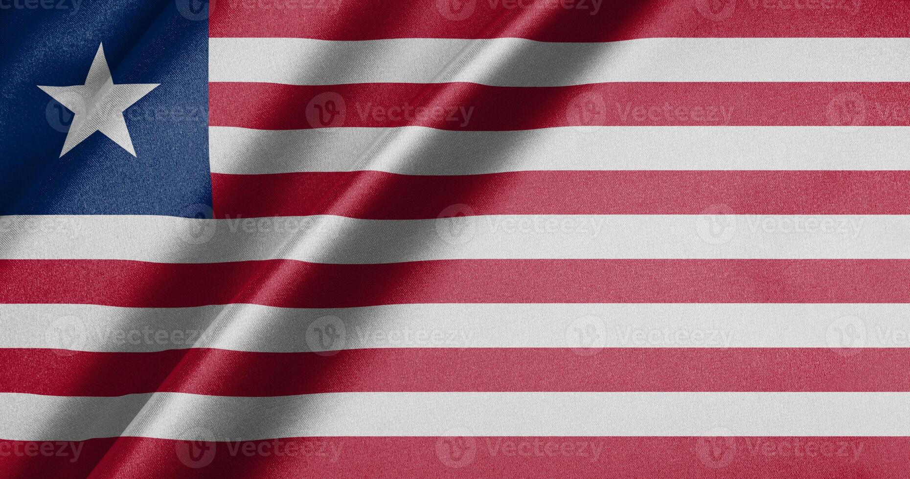 National flag of Liberia High resolution photo