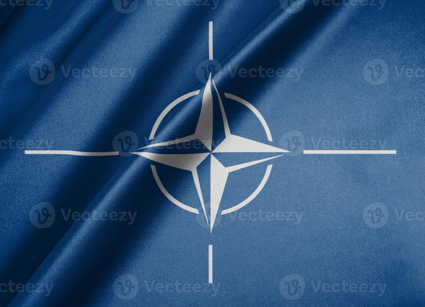 National flag of NATO High resolution photo