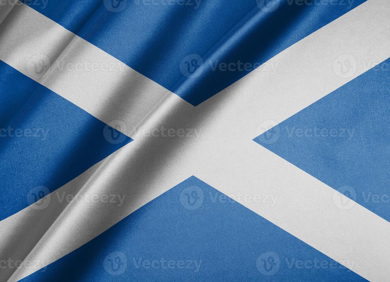 National flag of Scotland High resolution photo