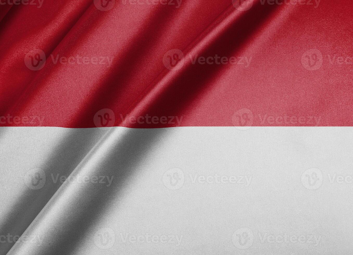 National flag of Monaco High resolution photo