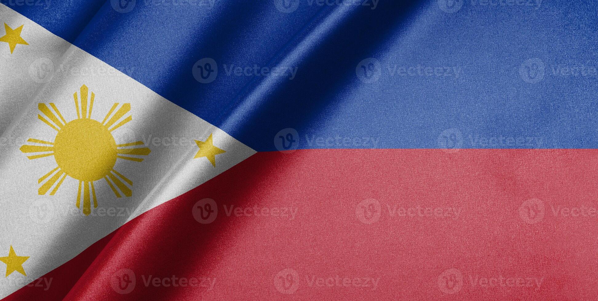 National flag of Philippines High resolution photo