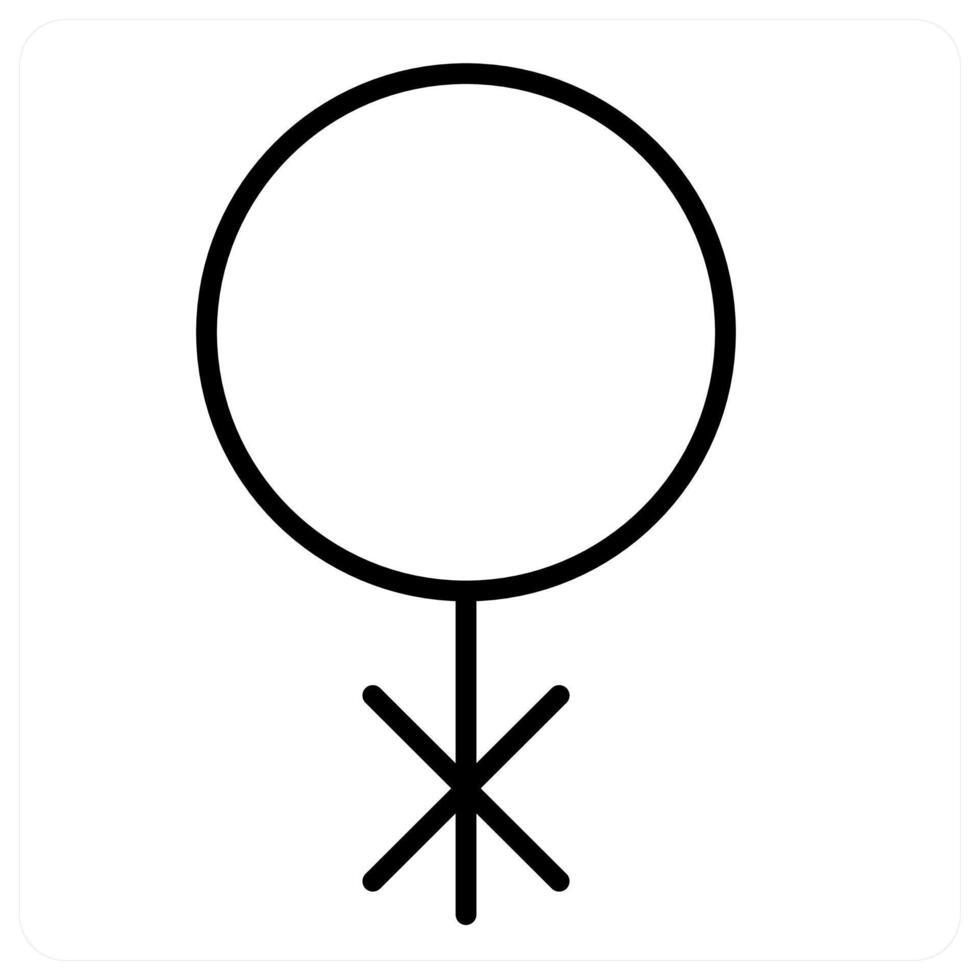 gender and male concept icon in black line color vector