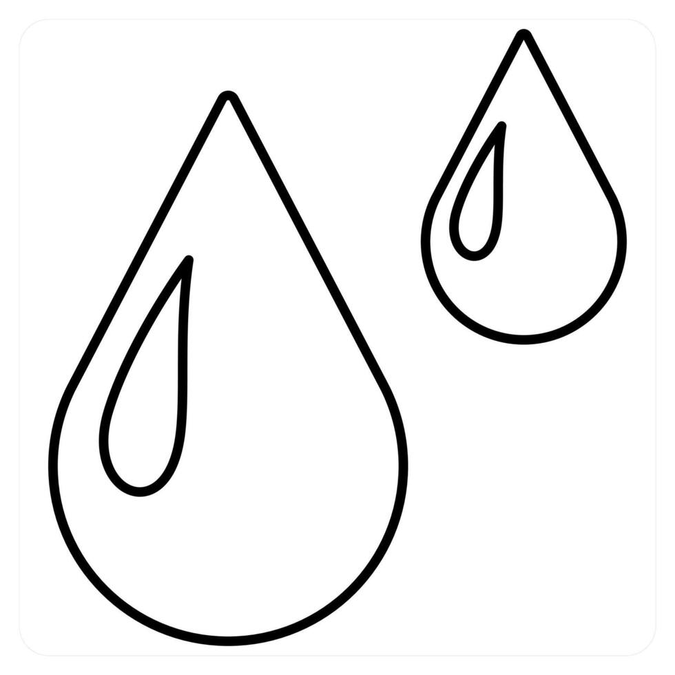 Hematology icon concept in black line color vector
