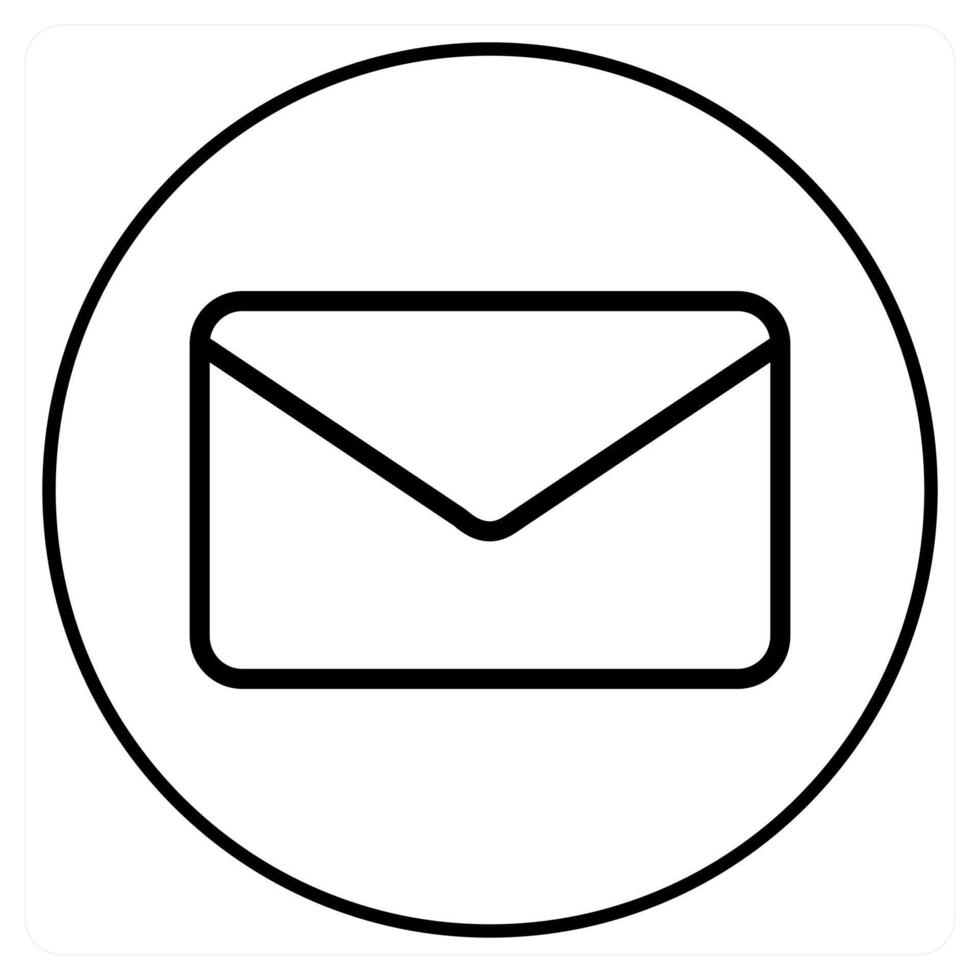 Box setting icon concept in black line color vector