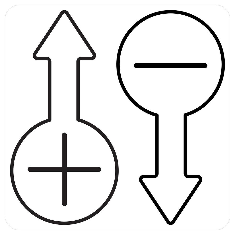 Rating and reviews icon concept in black line color vector
