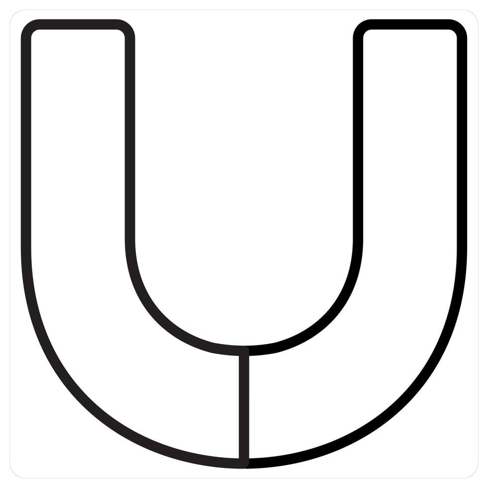 Attraction icon concept in black line color vector