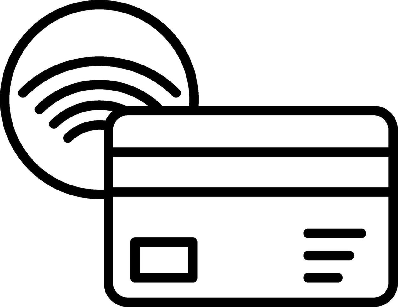 Tap To Pay Contactless Payment vector