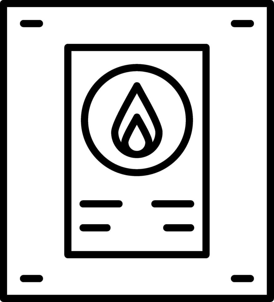 Fire Emergency Button vector
