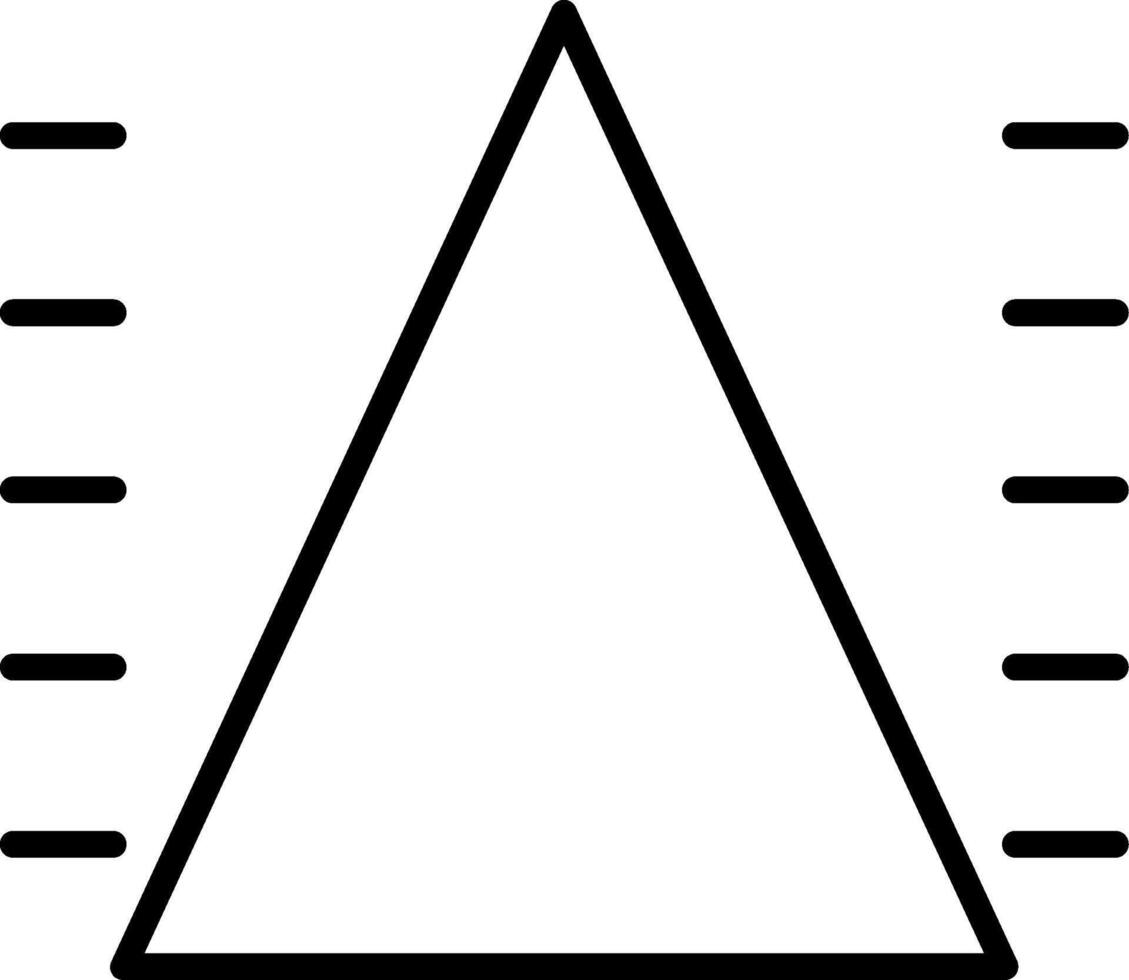 Pyramid Chart Representation vector