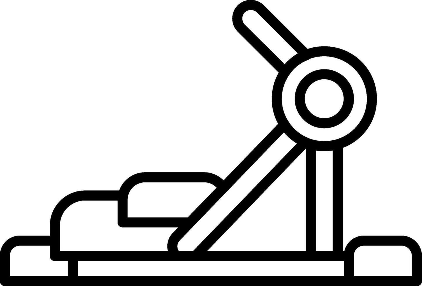 Gym Station Fitness Setup vector