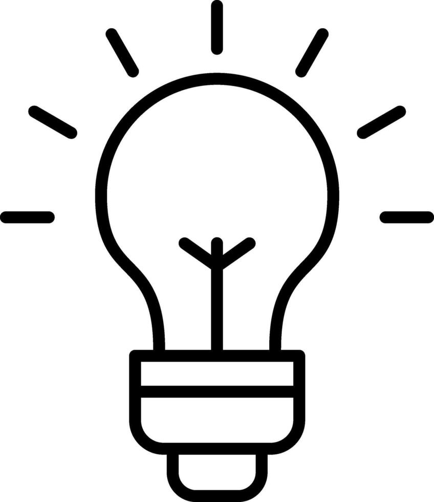 Light Bulb Illumination vector