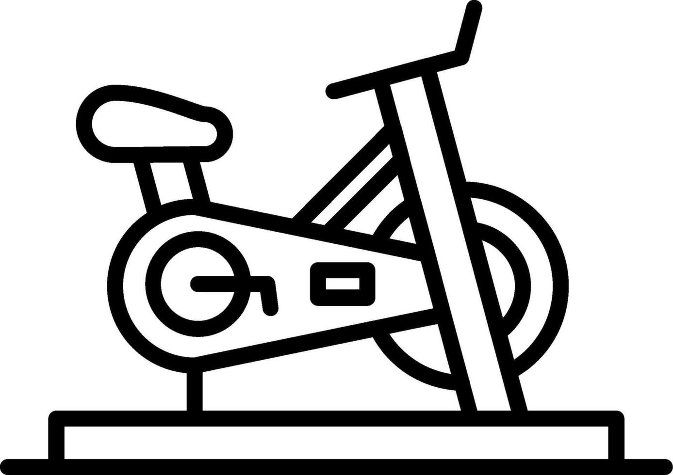 Indoor Cycle Bike vector
