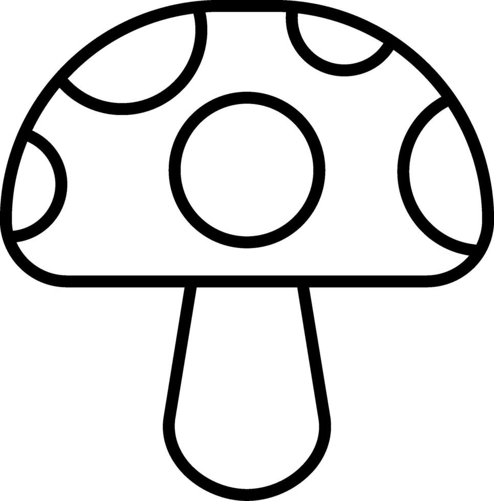 Mushroom Fungal Growth vector