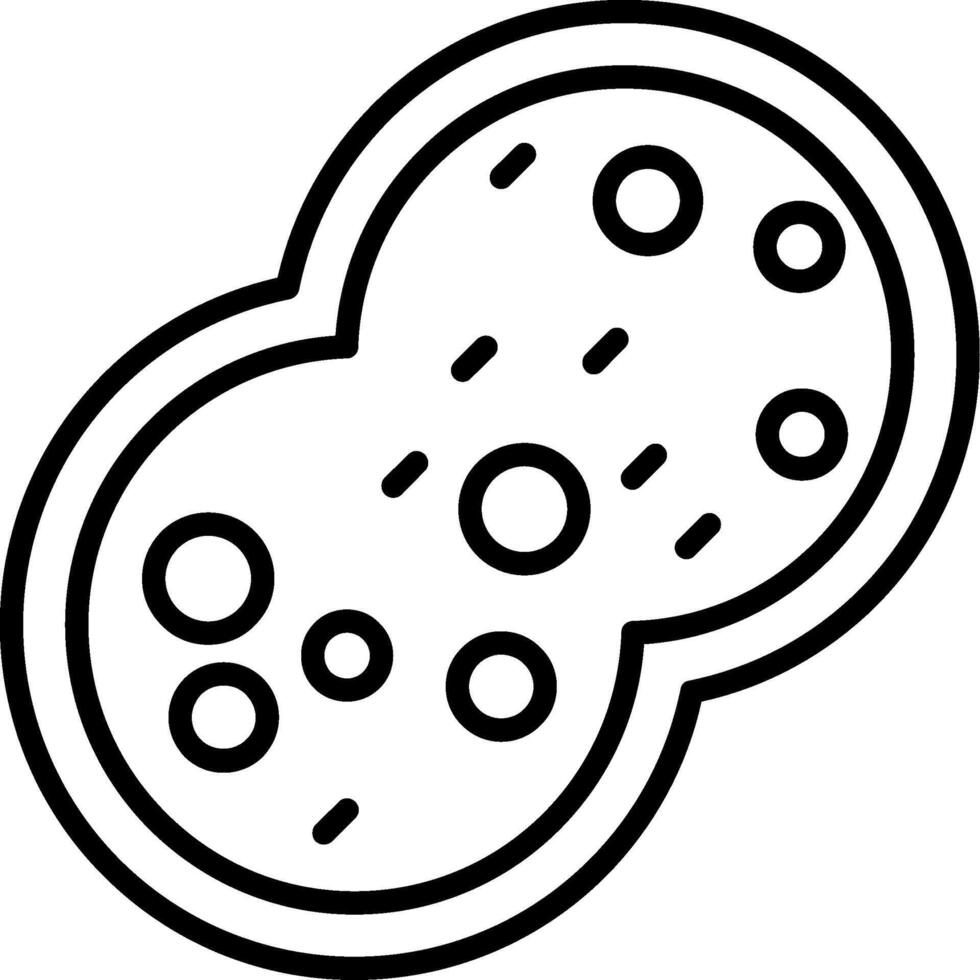 Synechocystis Cyanobacteria Icon vector