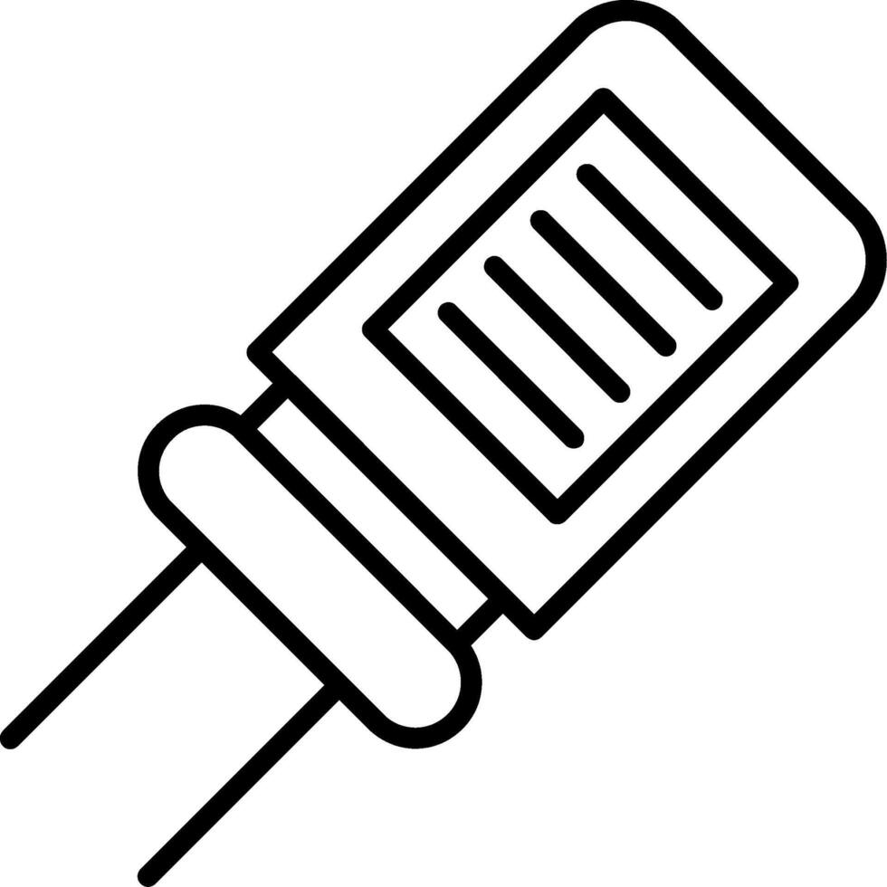 Capacitor Electrical Function vector